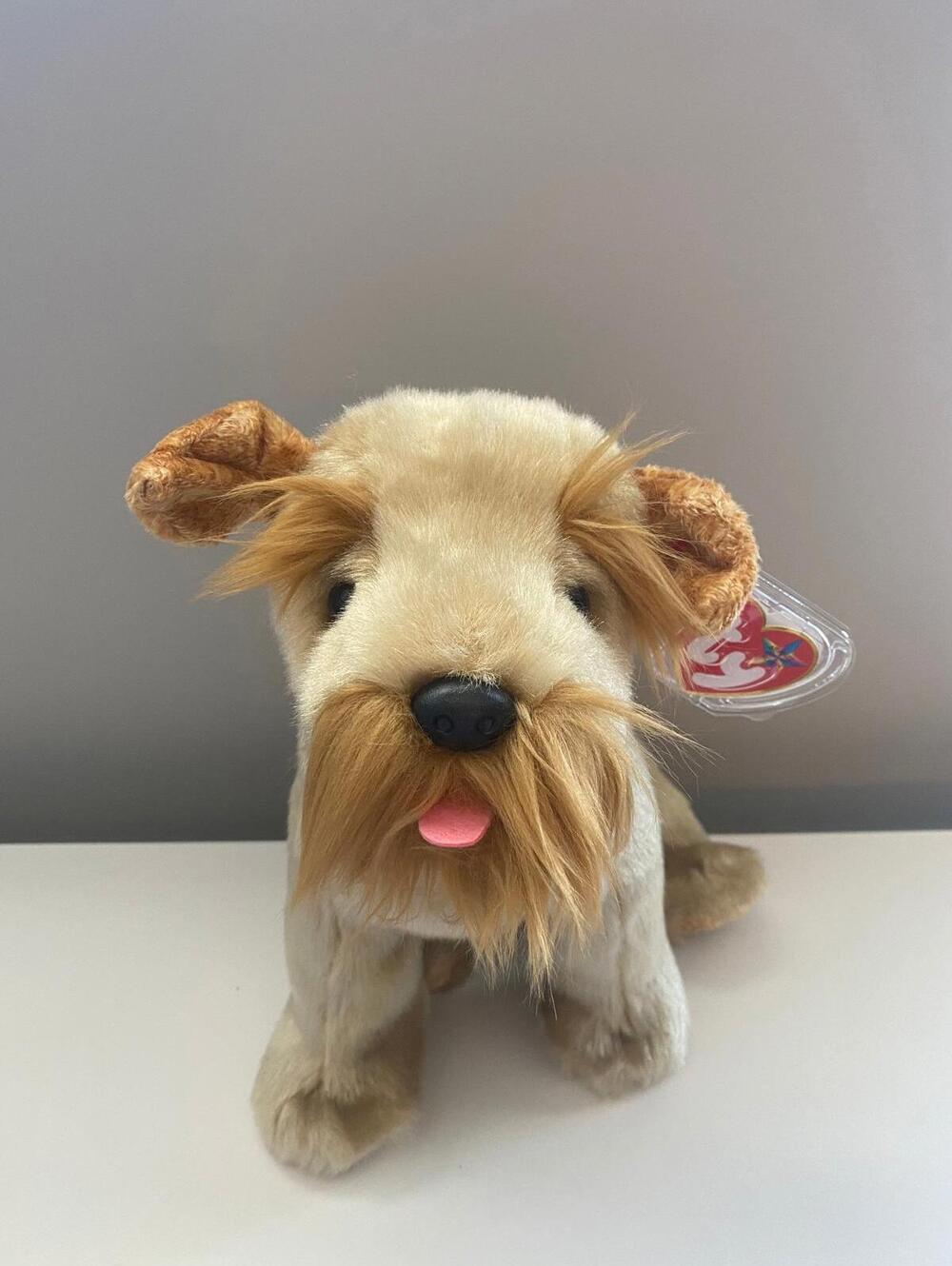 Ty Beanie Buddy “Schnitzel” the Schnauzer Dog (13 inch)